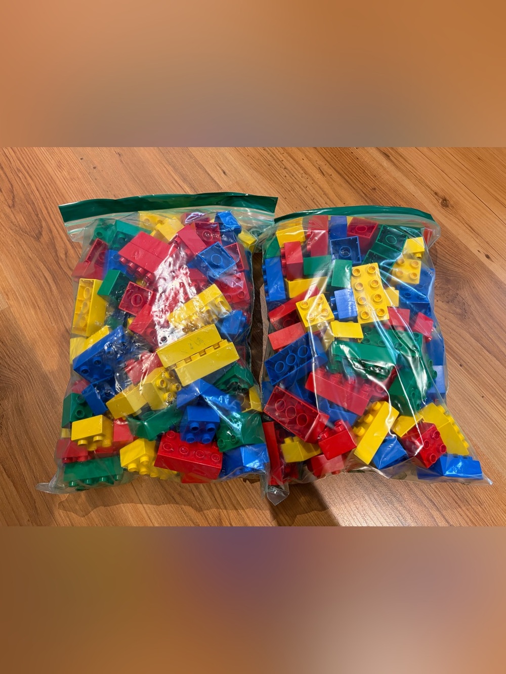 Lego Classic Bright Building Bricks - Red, Blue, Yellow, Green